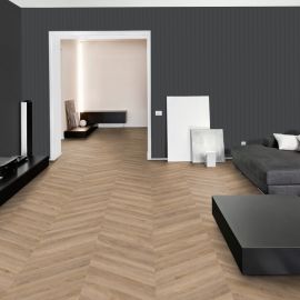 Oak Malaga Chevron